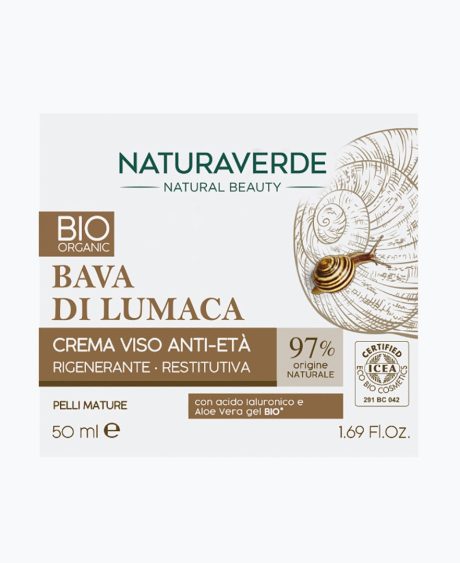 ANTI-AGING Κρέμα Προσώπου με Βιολογική Μουσίνη Σαλιγκαριού 50ml